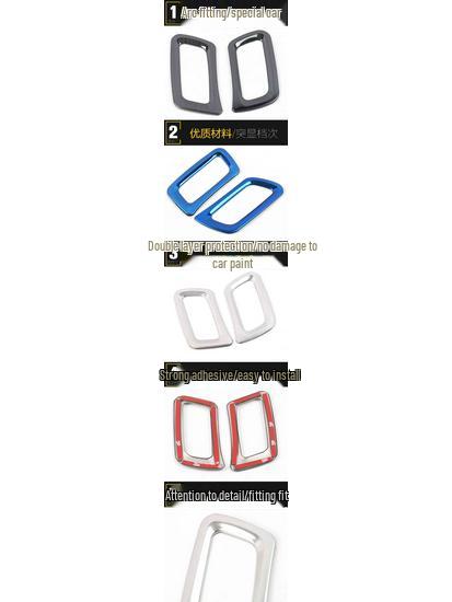 GS3 Front Air Outlet & Center Console A/C Decorative Frame Car Accessory