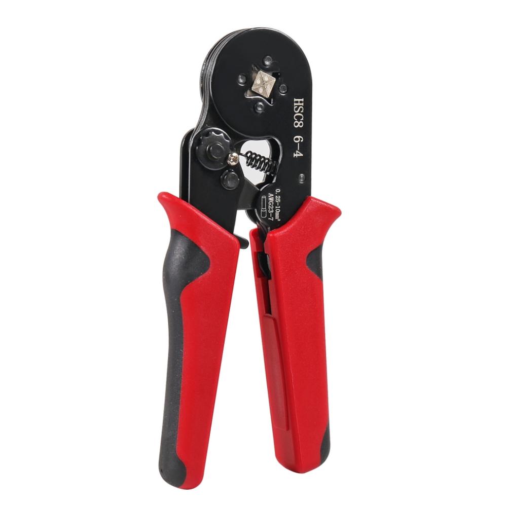 300/1200pcs Electrical Tube Insulated Terminal Kit, HSC8 6-4 Plier, AWG 22-8 Terminal Connector, Tubular Crimp Terminals