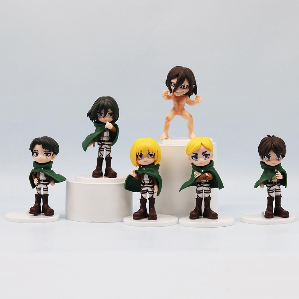 On Attack Titan Figure Model Toy Cartoon Living Room Tabletop Decoration Pieces