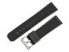 King Watch Parts Compatible with Cartier Calibre Strap Aftermarket Rubber Diver Strap Black 24mm Stainless Steel [Import Original] - - - - - -