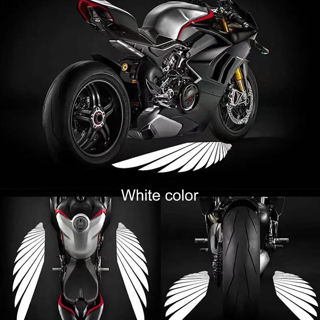 Motorcycle LED Projector Light, Motorcycle Angel Wings Projection Light Kit - Motorcycle Projector Lights