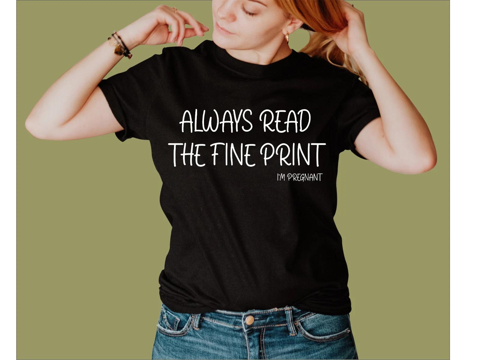 I M PREGNANT T-SHIRT 2XL
