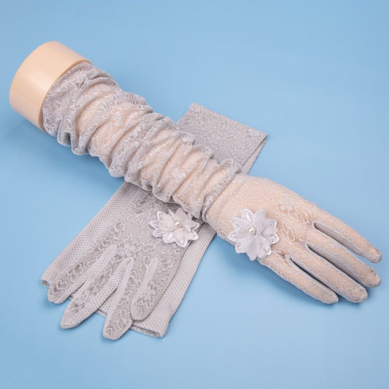 Summer Sun Protection Hand Sleeves Cycling Ice Silk Arm Sleeves Women's Thin Arm Sleeves