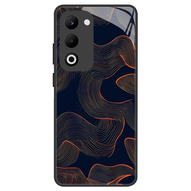 For OPPO A5 A5M Case Luxury Tempered Glass Phone Case For Oppo A5i Pro Shockproof Hard PC Back Cover Camera Protection Fundas