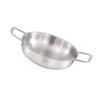 Korean Ramen Cooking Pot with Handle Stainless Steel Fast Heating Convenient Noodle Pot for Soup
