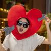 Headwear Cupid's Arrow Hat Red Photo Props Hat Funny Valentine's Heart Hat  Halloween Party