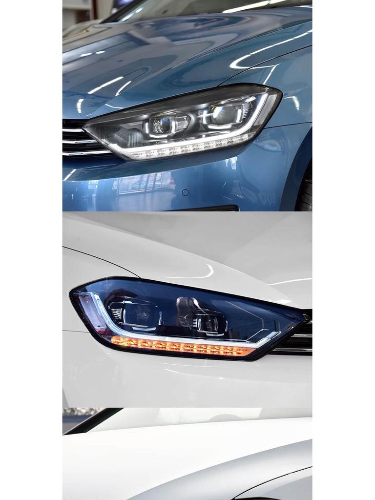 LED Retrofit Kit: Headlights, Daytime Running Lights & Sequential Turn Signals for 2016-2018 VW Golf Sportsvan.