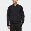 Adidas Double Pocket Zippered Slim Fit Jacket Men Tops Black EH3750