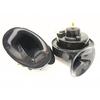 Stardust SD-HORN02-24V-BK 24V Pleasant Sound Horn European Electronic Horn Black (For 24V)
