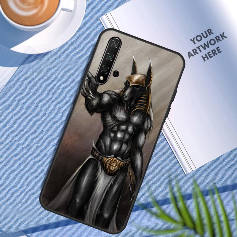 Egypt Nefertiti Anubis Ankh For Huawei Nova Y90 Y60 Y70 Y91 Y61 Y72 Y73 3i 7i 8i 11 12i 9 10 SE P20 P30 Pro P40 Lite Case