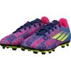 adidas X Speedflow Messi.4 FG J Numbersup Kids Sneakers Blue Victory-Blue Shock-Pink FY6933