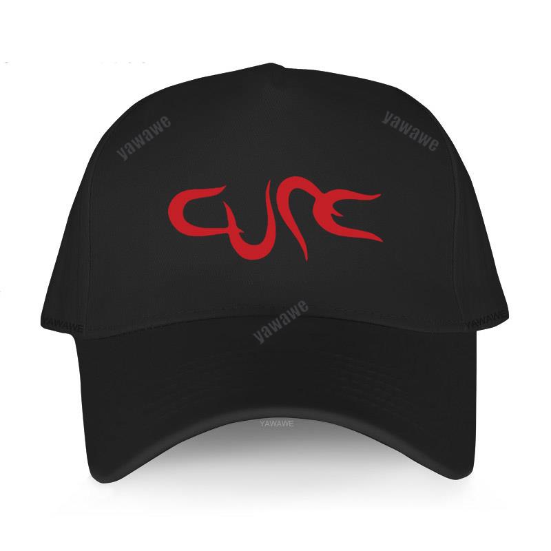 New arrival The Cure Men Hat Cotton Cool Printed Baseball Caps Rock Punk ROBER SMITH band teens fashion hats outdoor summer cap