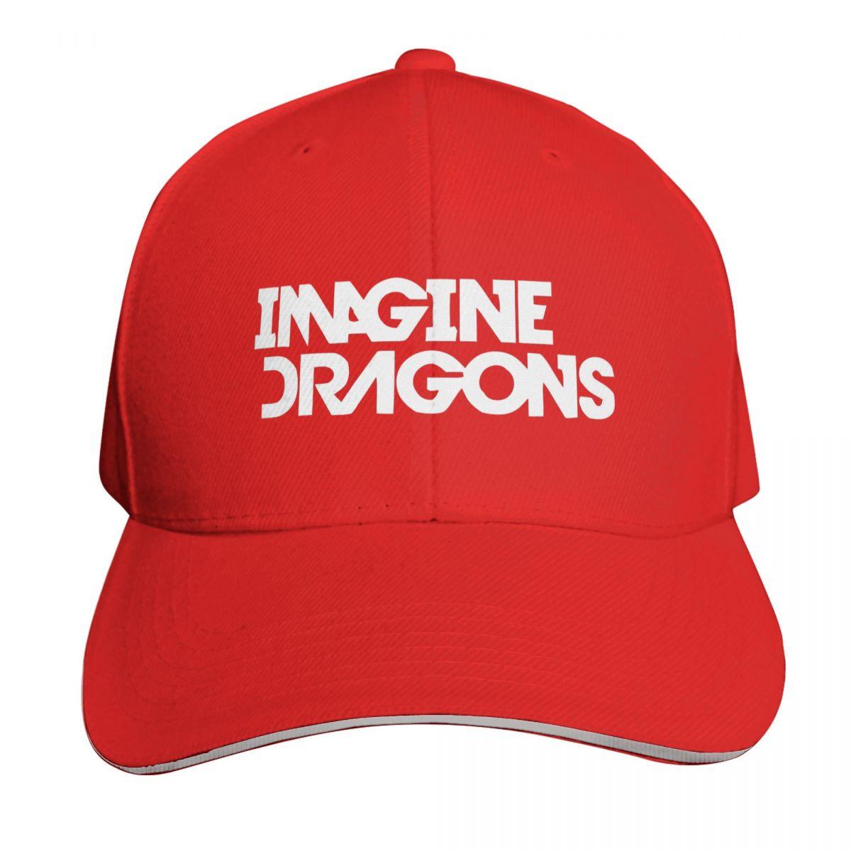 

Imagine Dragons Letter Name Print Cap Fashion Casual Baseball Caps Adjustable Hat Hip Hop Summer Unisex Baseball Hats One Size