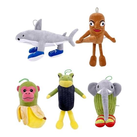 Italian Brainlot Plush Toy Brainlot Plush Toy Brainlot Net Meme Net Anime Decoration Birthday Gift Christmas Present (Shark Tralala)