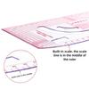Plastic Tailor Measuring Ruler Kit for Pattern Making Sewing Quilting DIY Patchwork Craft Beginners Tailors Designers