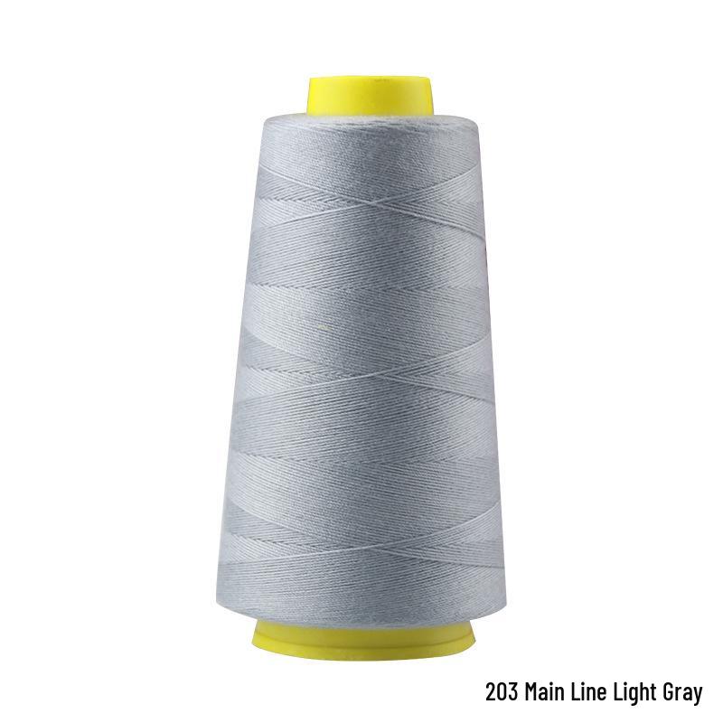 Black and White Thick Denim Sewing Thread Roll for Machine and Hand Sewing