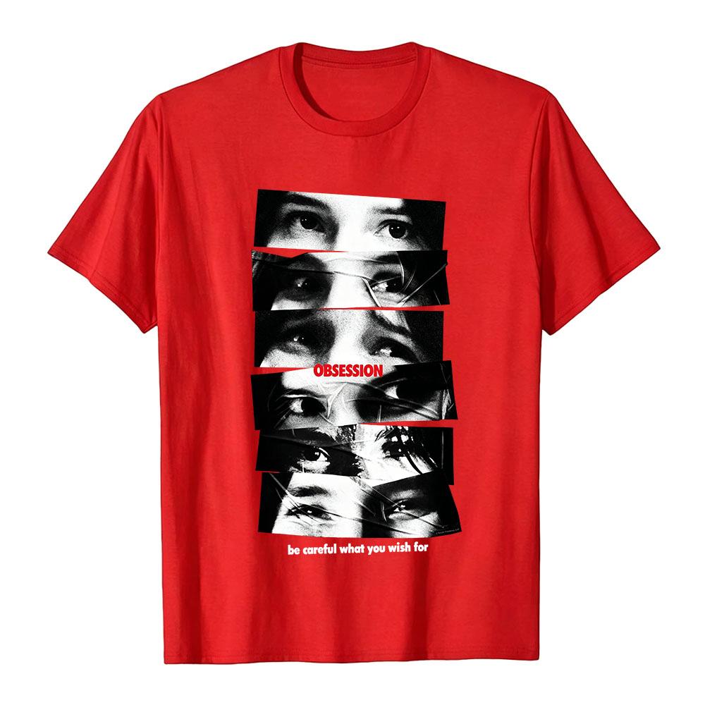 Movie Obsession Nikki Eyes T-Shirt Unisex Streetwear Cotton Fashion Short Sleeve Loose Tshirts Summer Design Graphic Merch Tees