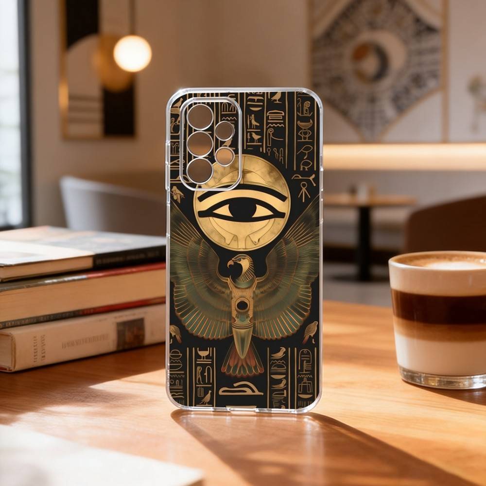 

The Eye of Honus Phone Case For Samsung S25,S24,S21,S22,S23,S30,Ultra,S20,Plus,Fe Transparent Cover Samsung S225G