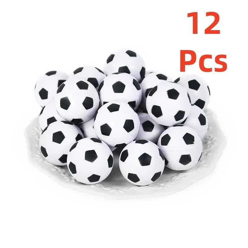 1/24 Mini Sports Balls for Kids Party Favor Toys Playsets Soccer Ball Anti Stress Ball Foam Football Kids Birthday Party Decoration Toys Playsets