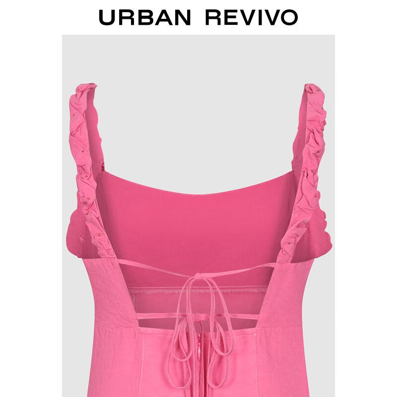 UR2025 Women's Sweet Tie-Waist A-Line Mini Dress