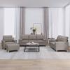 VidaXL Sofa Set with Cushions 4 Pcs, Sofas with Armrests and Backrest, Furniture Set with Footrest 3201273