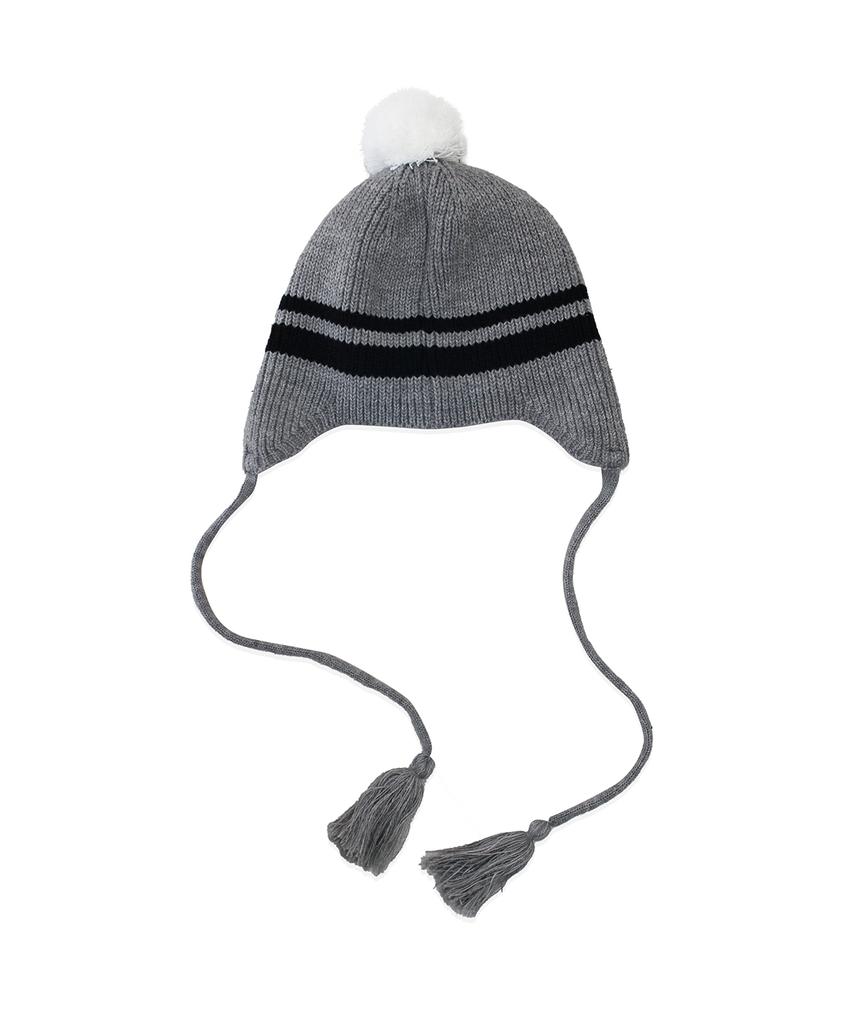 SPORT CHAMBER Sc Root Earflap Beanie (Gray)