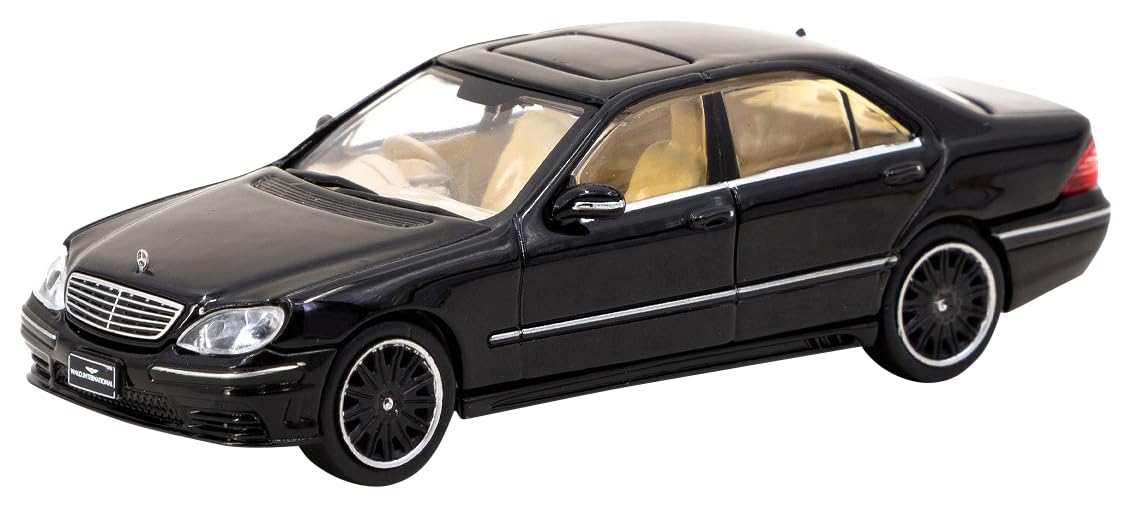 

Speedmaster Japan TARMACWORKS Scale Wald Black Finished Model 1/64 Mercedes-Benz S-Class T64G-072-BK