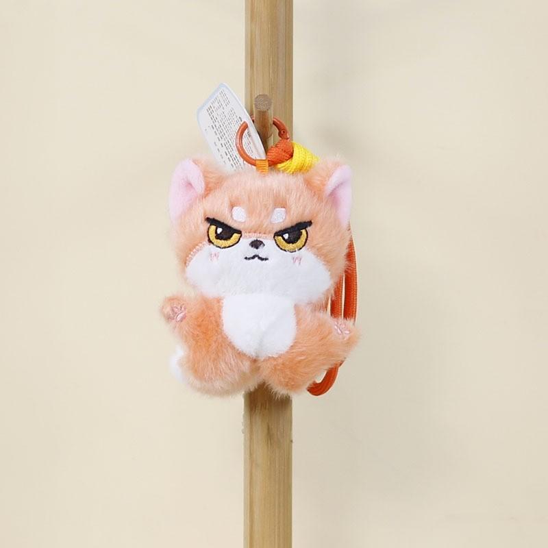 Plush Fox Keychain Cute Animal Pendant For Kids And Adults