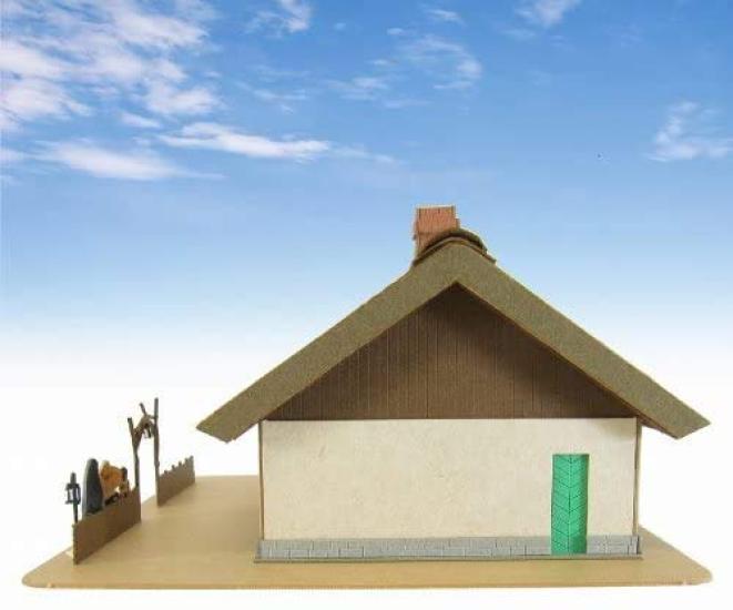 STUDIO GHIBLI Giant Bean Bag Chairs Sankei Miniatuart Kit Studio Ghibli Series Spirited Away House and Umibara Electric Railway Scale Paper Craft