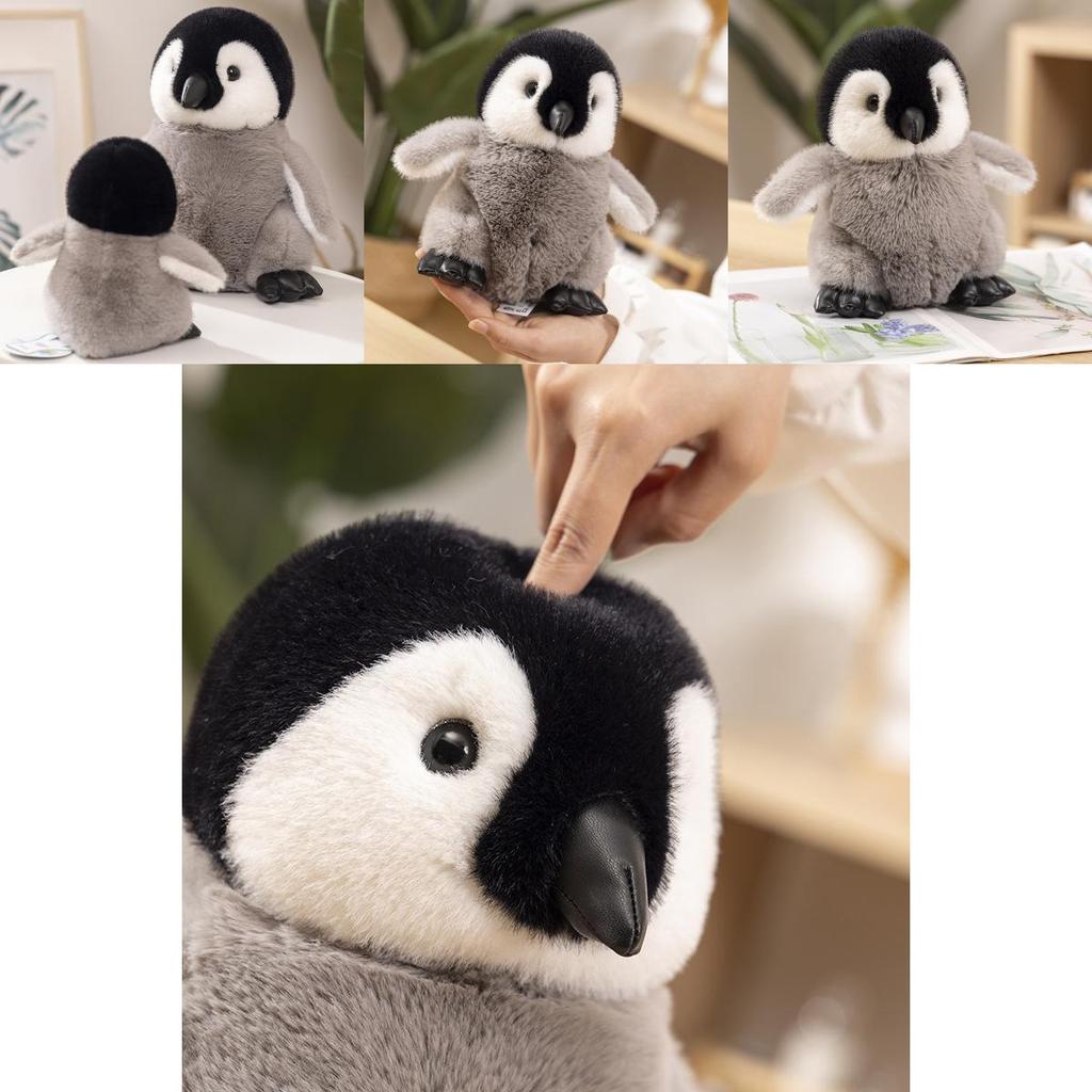 Cute Penguin Plush Toy Stuffed Animal Doll For Children Birthday Gift 20cm