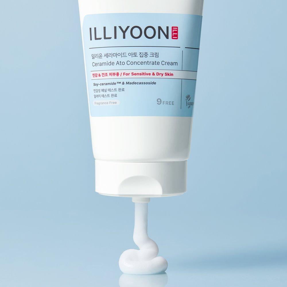 ILLIYOON Ceramide Ato Lotion 350ML*3+Concentrated Cream 230ml