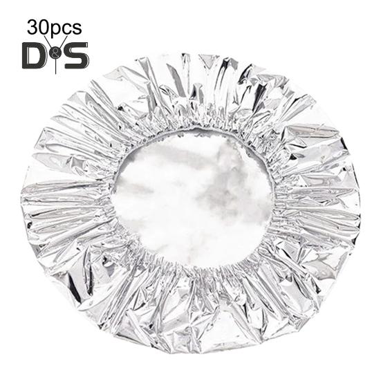 10/30/50Pcs Repeatable Aluminum Foil Insulation Cover Elastic Heat-Resistant Food Covers for Kitchen  Lock Aluminium Foil Storage Covers for Fruit