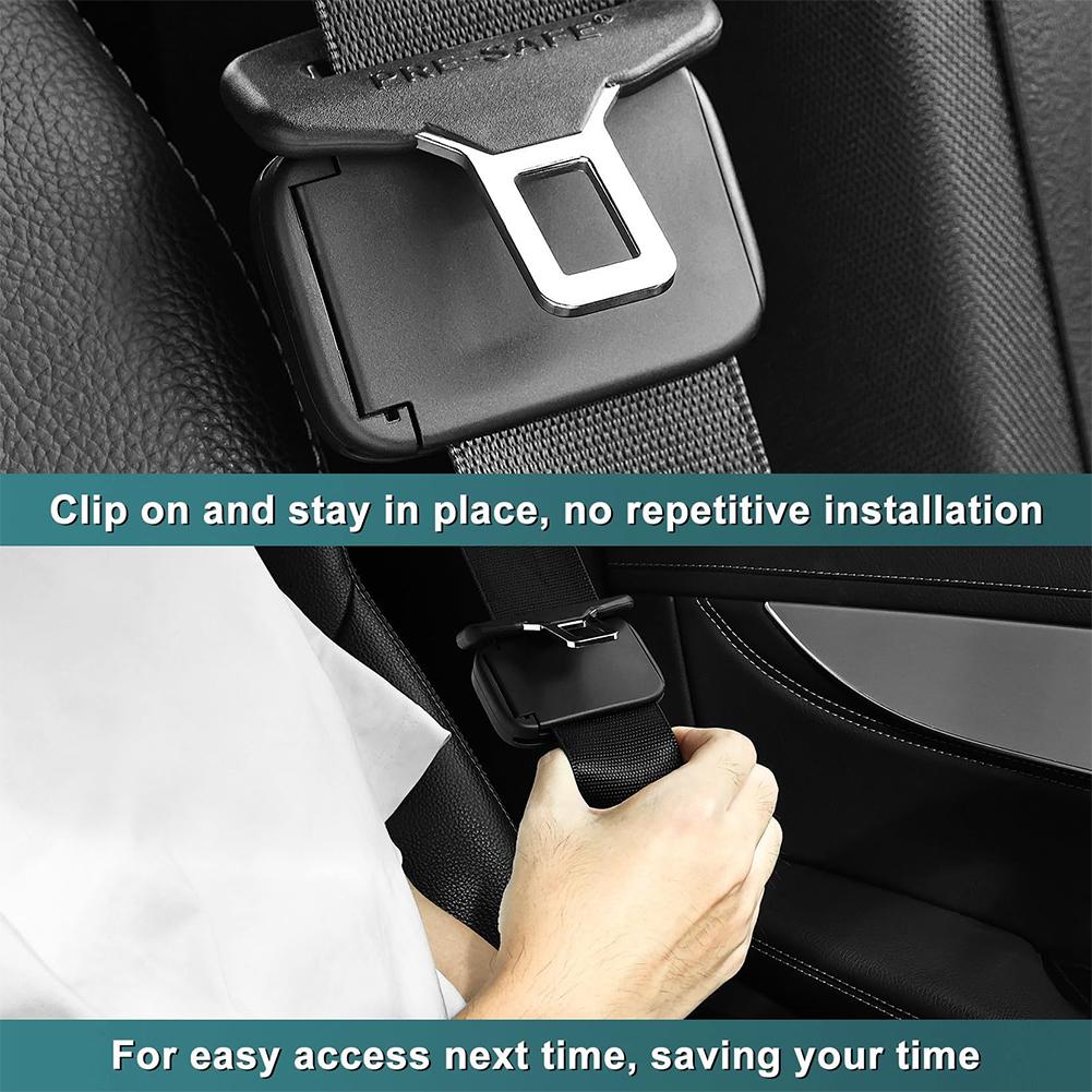 Seat Belt Adjuster Seatbelt Clip For Car Shoulder Neck Belt Locking Clip Protector For Comfortable Driving Universal Automotive