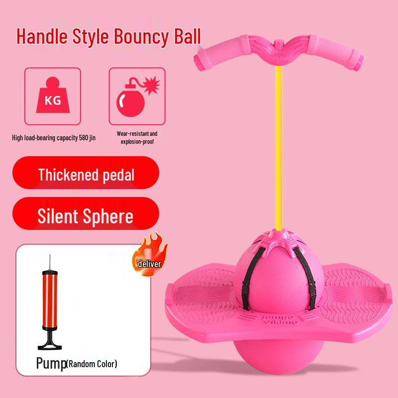 Kids & Adults Bouncing Ball - Kindergarten Sports Toy & Balance Exercise Equipment
