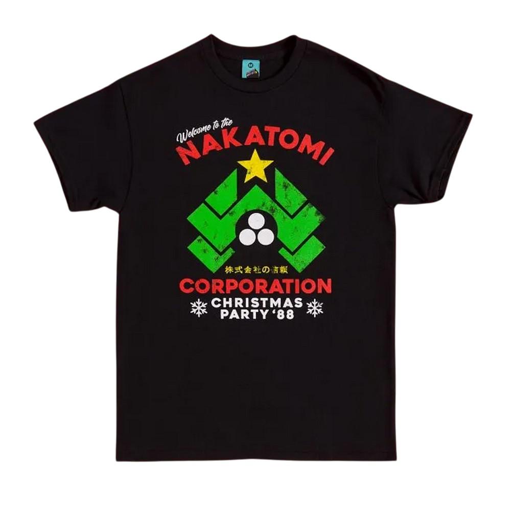 Die Hard Unisex Adult Nakatomi Corparation Christmas T-Shirt