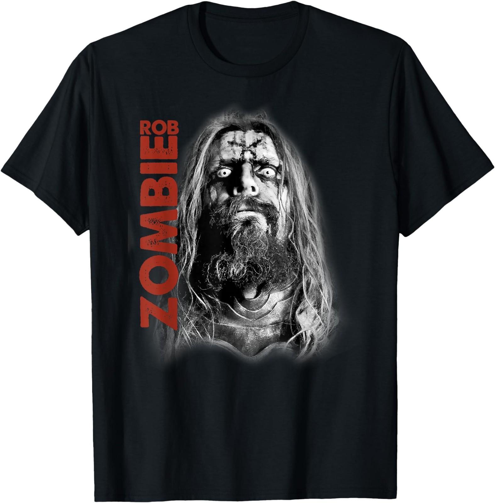 Rob Zombie Unmasked Face T-Shirt M