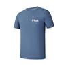 Fitness Series Versatile Fashion Sports Casual Comfortable Simple Fitted Short Sleeve T-Shirt Men Tops Moonlight-Blue A11M521106F-RB