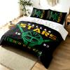 Dallas Stars 3pc Duvet Cover Set Simple Modern Bedding Set Wrinkle Resistant Soft Fabric All Season Use a Perfect Gift