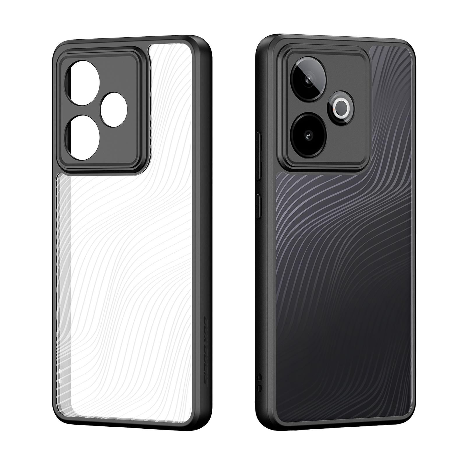 

For Realme GT 7 5G/GT 7T 5G Case DUX DUCIS Aimo Series TPU+PC Matte Drop-Proof Phone Cover (REACH Certification) Black