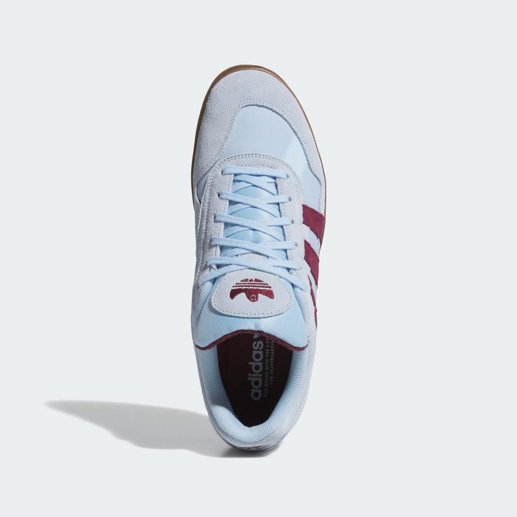 adidas ALOHA SUPER HQ4717 Men's Originals Sneakers Clear Sky / Maroon / Gum