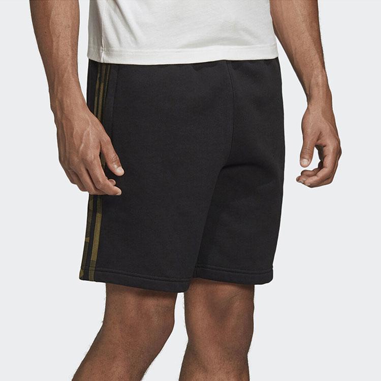 Adidas Originals Camo Stripe Casual Sports Shorts Men Bottoms Black FM3364