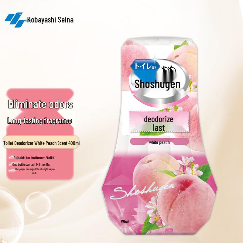 KOBAYASHI Fresh White Peach Toilet Air Freshener Deodorizer