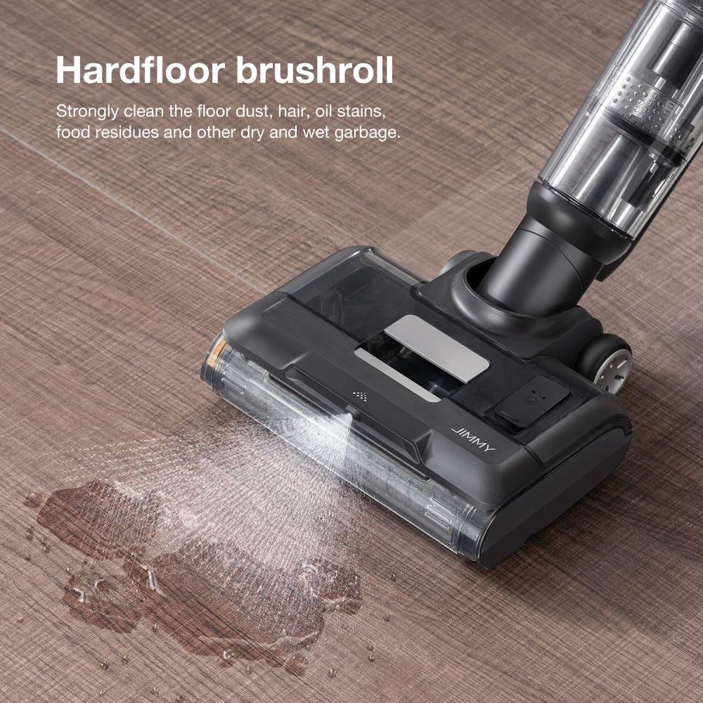 JIMMY HW9 Cordless Wet and Dry Vacuum Cleaner, Self-Cleaning, 400ml Dust Water Tank, Waterproof Brushless, LED Display