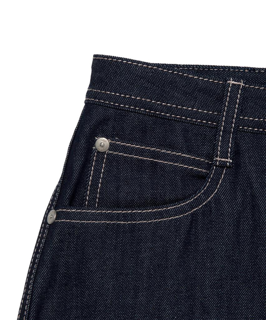 Lee Women'S Denim Mini Skirt Indigo Raw