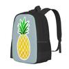 Pristine School Bag Big Capacity Backpack Laptop Pineapple Fruit Simple Yellow Green Classic