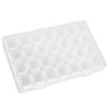 Transparent Jewelry Organizer Box Multi Grid Manicure Storage Case Anti Tarnish Thick Plastic Jewelry Holder Earrings Organizer