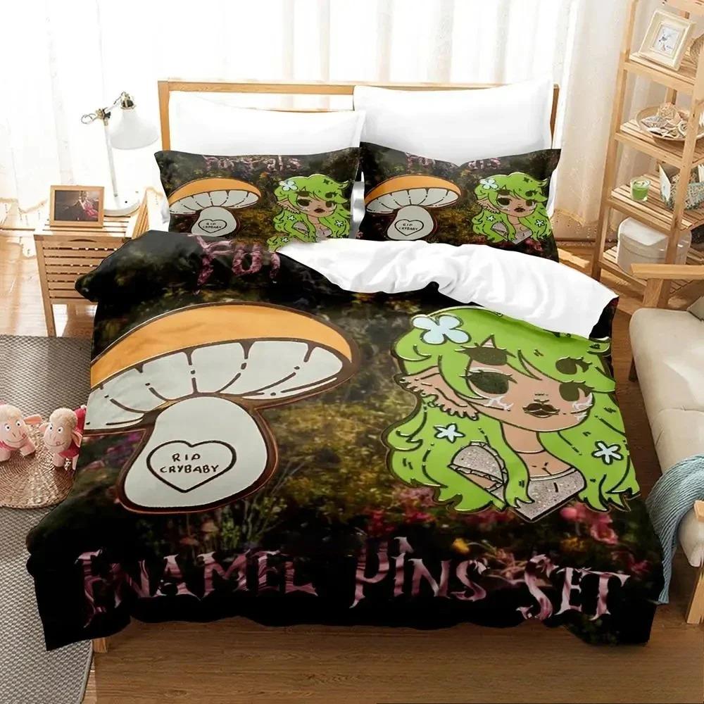 3D Print Portals Melanie Martinez Album Bedding Set Boys Girls Twin Queen King Size Duvet Cover Pillowcase Bed Boys Adult