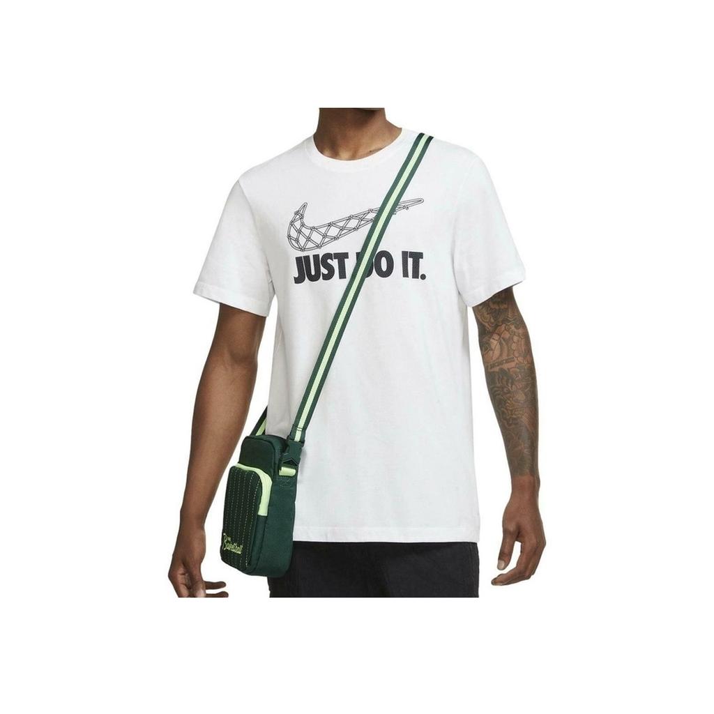 New Nike Fabric Shoulder Bag Crossbody Bag Regular Unisex Green DD7234-333