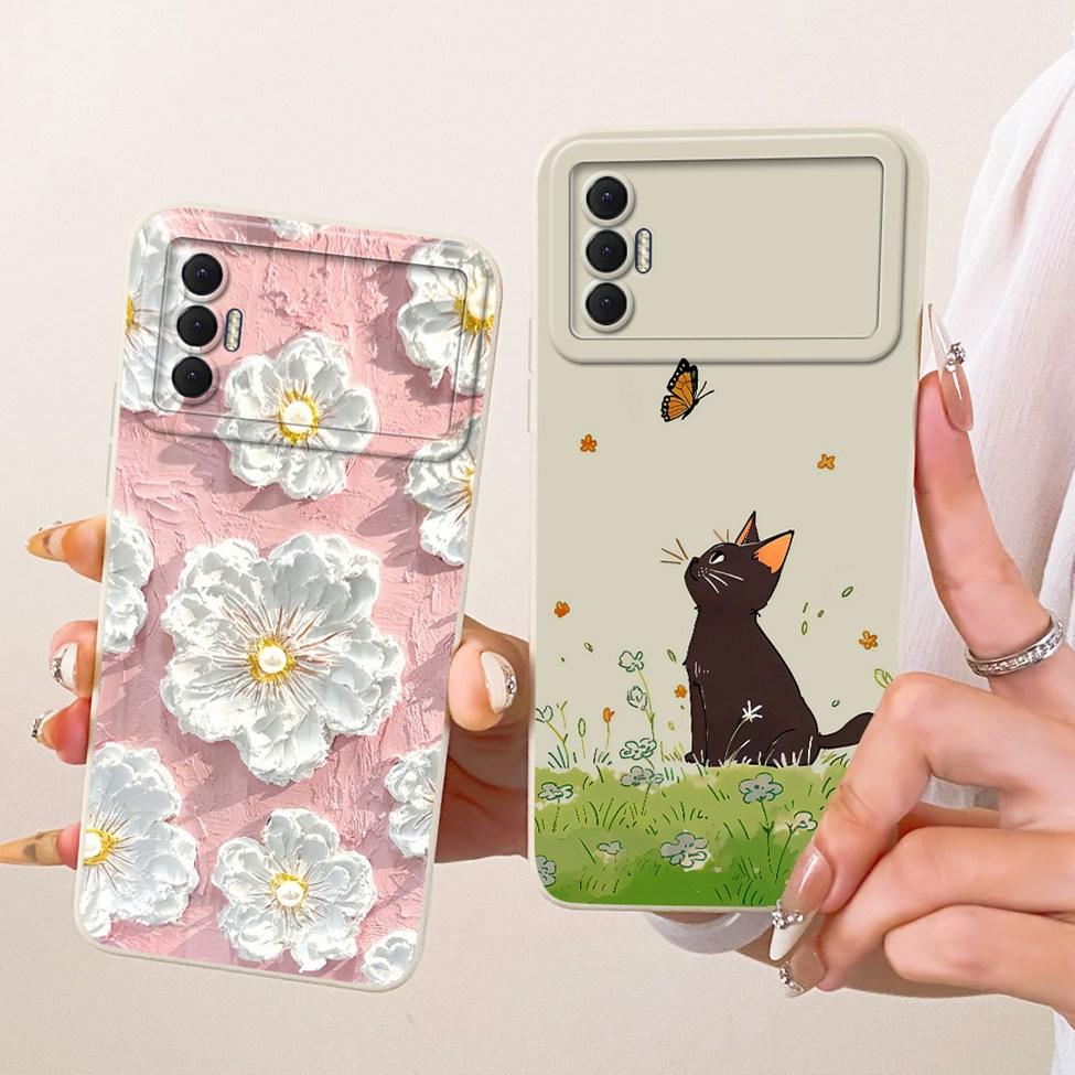 Casing For Tecno Spark 8P Cover Fashion Cartoon Cute Funny Painted Silicone Phone Case KG7H KG7 KG7n