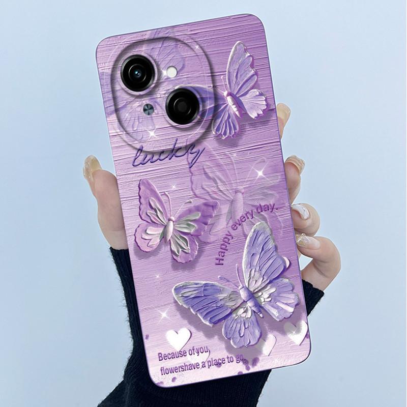 For Tecno Spark Go 1 s 1s 2025 Go1s Go2025 Pop 9 4G Phone Case Sweet Girls Cute Cats Soft Silicone Shockproof Back Cover Fundas